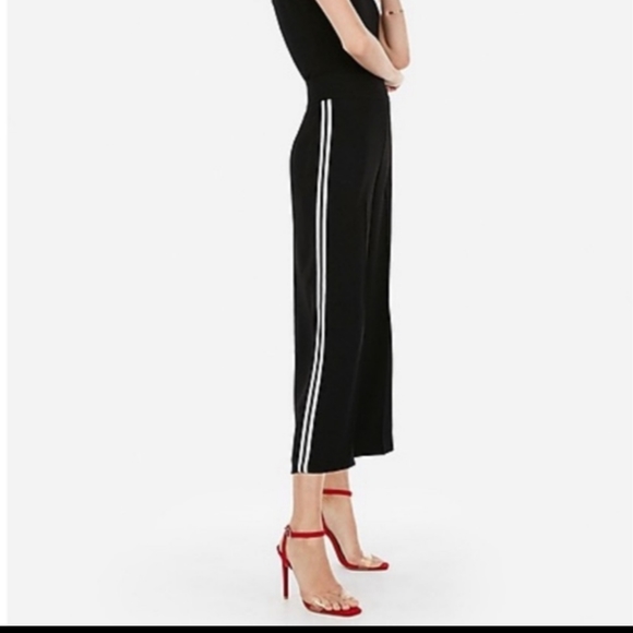Express Pants - Express High Rise Cropped Culottes